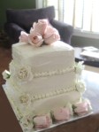 luscious wedding cake